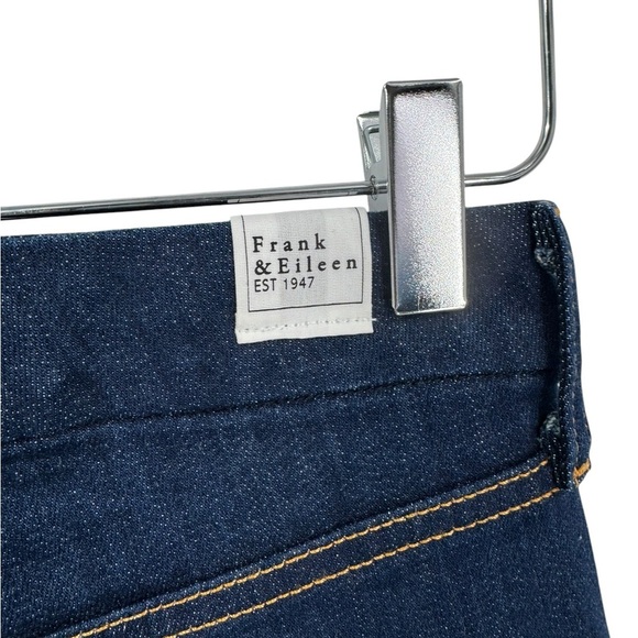 Frank & Eileen Flannigan Indigo Flare Jean ITALIAN POWER DENIM Sz 27 B2640 - Picture 5 of 7